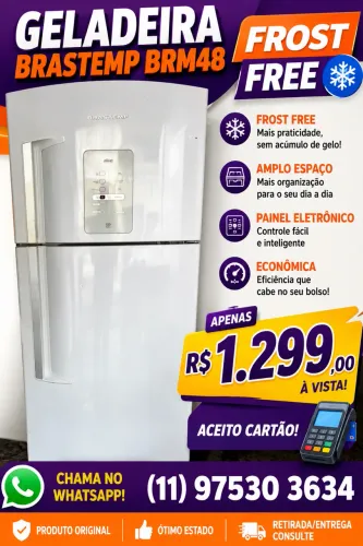 Geladeira Brastemp Frost free 220v