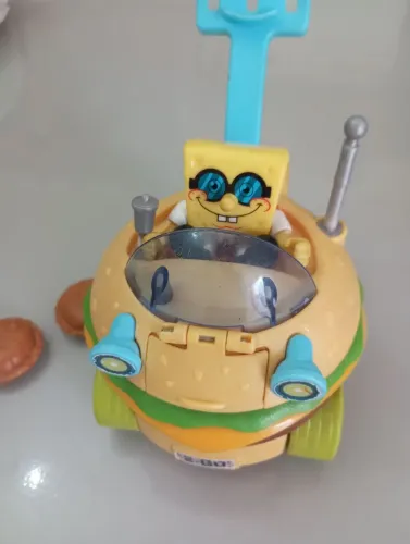 Brinquedo Bob Esponja Carro Hambúrguer - Imaginext 