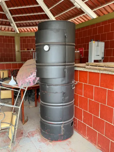 Defumador tambor