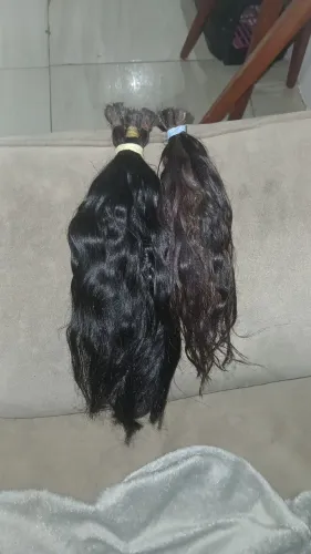 Cabelo liso ondulado