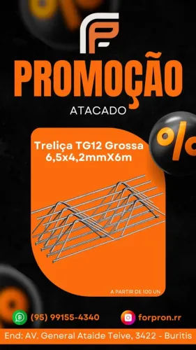 OFERTA NO ATACADO TG8 e TG12, garanta já.