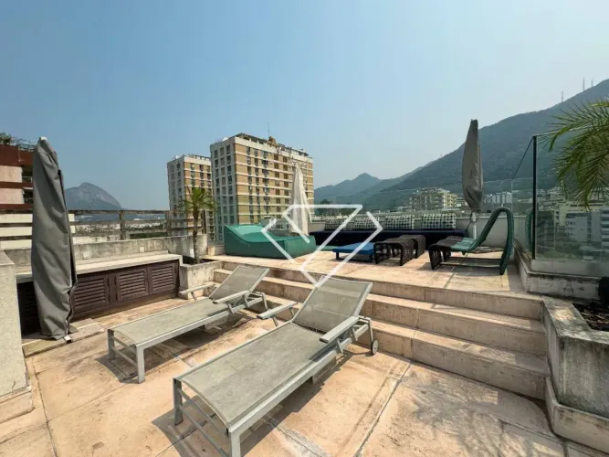 Cobertura com 4 dormitórios à venda, 380 m² por R$ 6.300.000,00 - Lagoa - Rio de Janeiro/R
