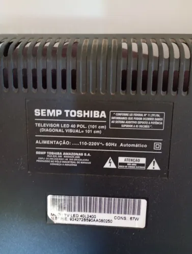 Tv tochiba 40 polegadas