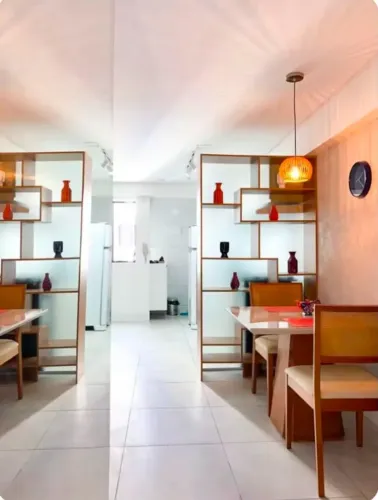 Apartamento a venda Quarto e Sala totalmente mobiliado no Edifício Ametista V.
