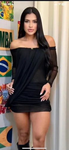 Vestido preto Inspiração trully vai do 36 até o 42 preto