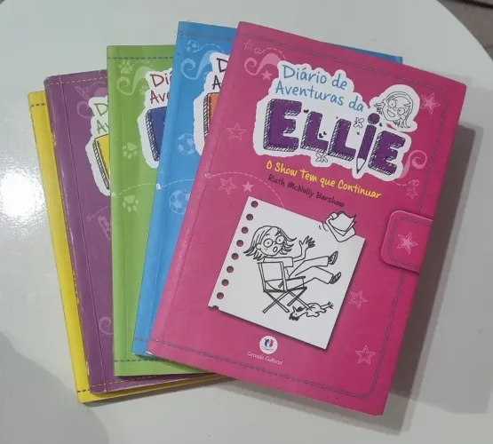 Livros infantis - Diários de aventura da Ellie