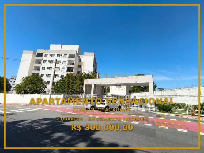 Seu novo lar no Conjunto Jacaraípe: apartamento com varanda e área de lazer!