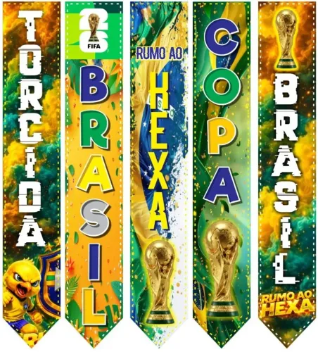 Banner decorativo pra copa.