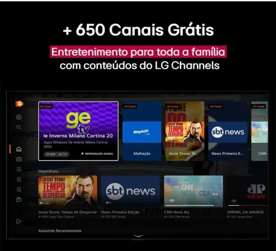 Smart tv 4k 75 polegadas LG