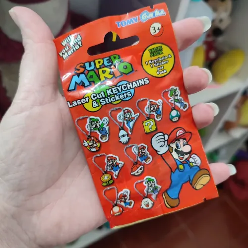 (blind bag) Chaveiro Nintendo Super Mario Bros 2012 colecionavel lacrado! Valor p/ unidade