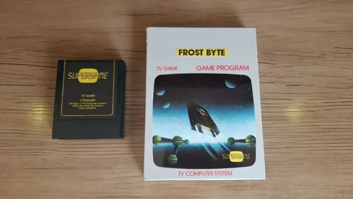 Atari 2600 Cartucho Supergame Frostbite Com Caixa