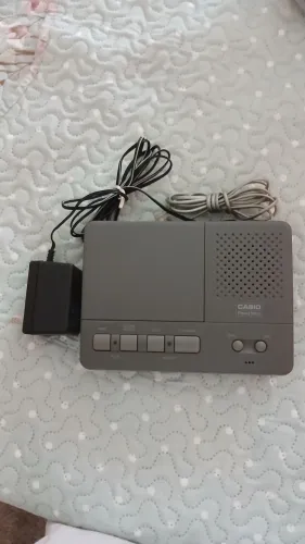Secretária eletrônica Vintage Casio
