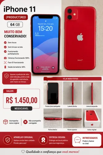 iPhone 11 CONSERVADÍSSIMO 