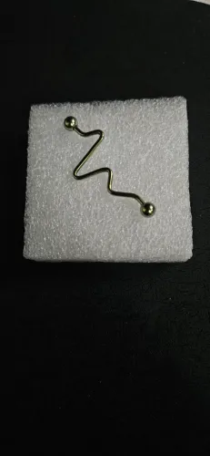 Piercing Transversal Titânio NOVO