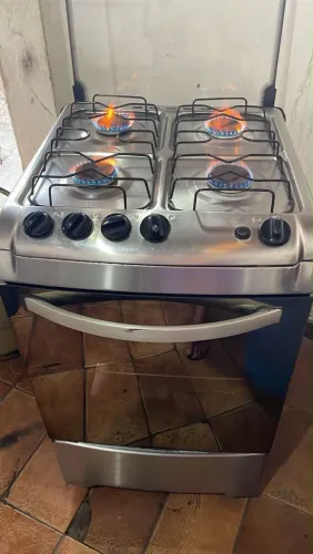 Fogão Electrolux Espelhado Inox