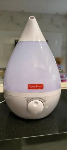 Umidificador de Ar Ultrassônico Fisher Price Branco - HC115