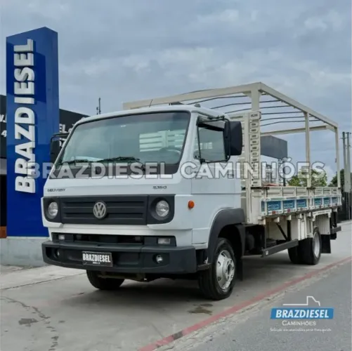 Vw 8.160 ano 2014 baixo km e com carroceria de 5m!