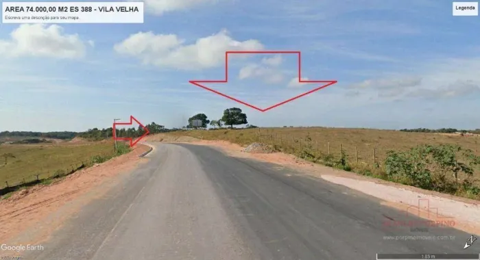 74 mil m² de área sendo vendido em região comercial de Vila Velha