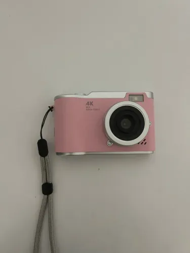 Câmera Digital De Estudante Com Zoom 4k CCD 8X 48MP De Fotografia Portátil 180 ° Selfie Te
