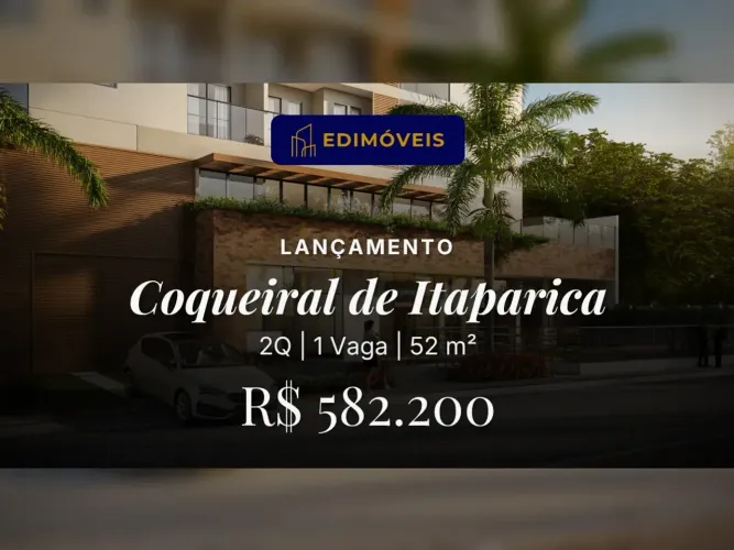 Aproveite a Vida: Apartamento 2Q em Coqueiral de Itaparica - Vila Velha