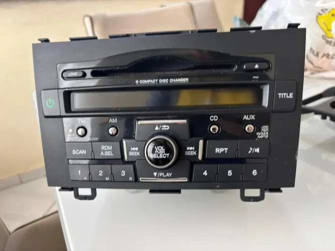 Rádio/som original Honda CRV