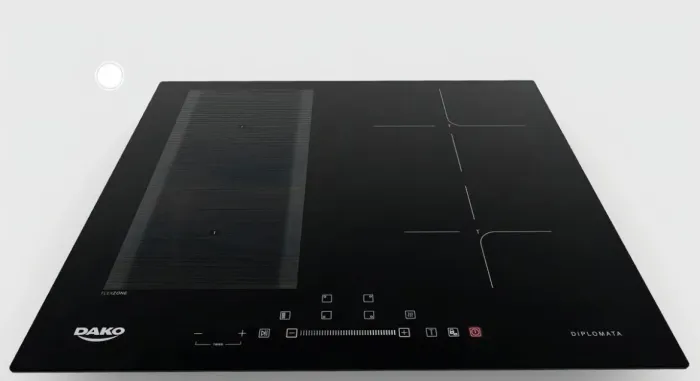 Cooktop de Indução Dako Diplomata 4 bocas - NOVO NA CAIXA