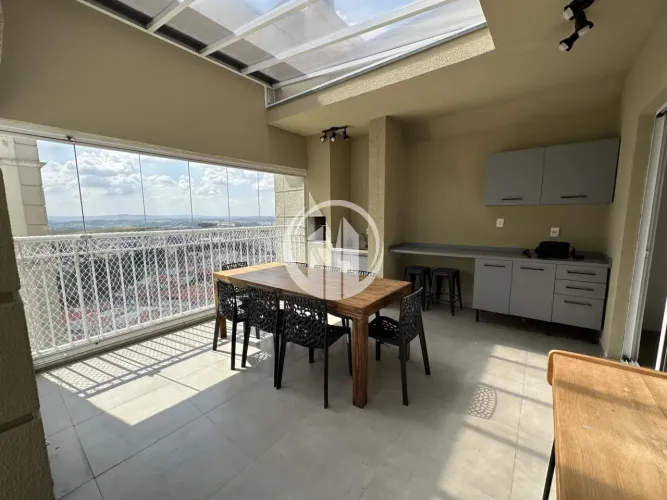 Apartamento Cobertura para locação com 3 dormitórios sendo 1 suíte - Condomínio