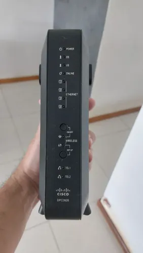 ROTEADOR Cisco DPC3928S NET Claro + Fonte Original FUNCIONANDO NORMALMENTE 