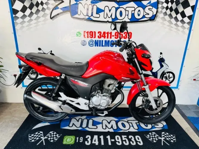 Fan 160 Completa! Moto Revisada e Com Garantia da Loja! Preço Baixo! Aproveite
