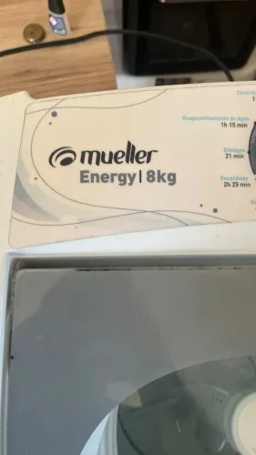 Máquina de Lavar Roupas Mueller Energy 8kg