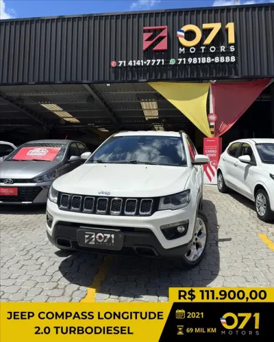 Jeep Compass Longitude 2.0 4X4 Dies. 16V Aut. 2021