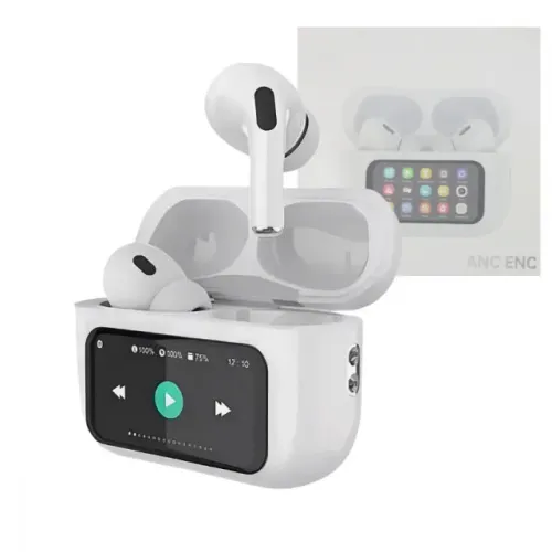 Fone de Ouvido Bluetooth com Case de Carregamento Tela LCD Digital Altomex A-607 PLUS