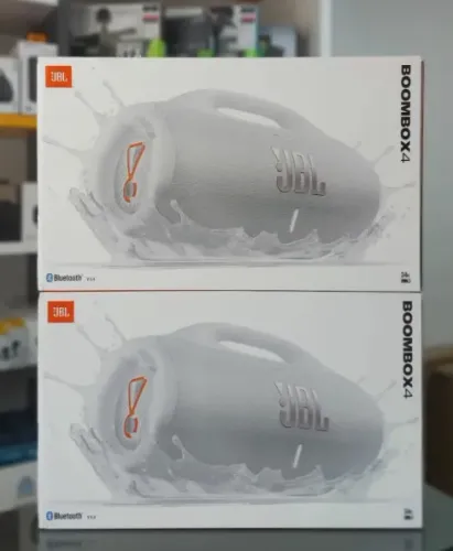 JBL BOOMBOX 4 BRANCA com nota fiscal