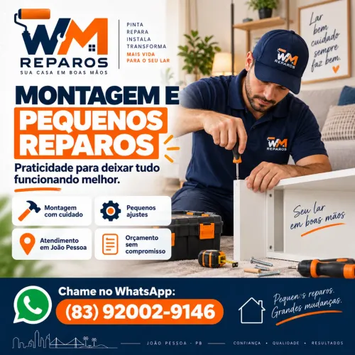 Montagem e pequenos reparos residenciais