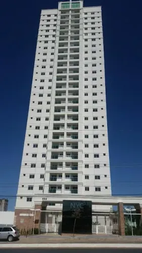 Edificio NYC 3/4, 76m², 01 vaga com moveis planejados andar alto vista do jardim das ameri