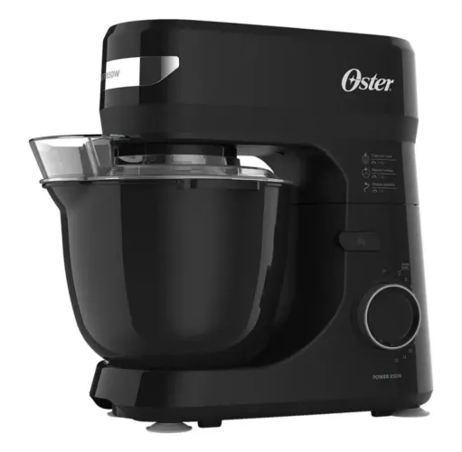 Batedeira Planetária Oster 4L 850W Preta 220V