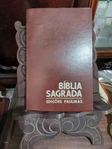 ANTIGUIDADE BIBLIA SAGRADA EDIÇÕES PAULINAS