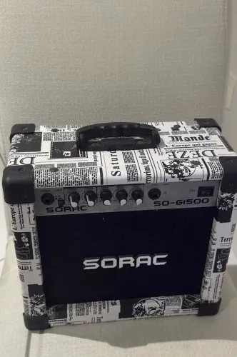 Amplificador de guitarra sorac pouco usado