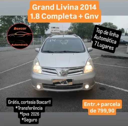 Nissan Livina Grand SL 1.8 16V Flex Fuel Aut. 2014