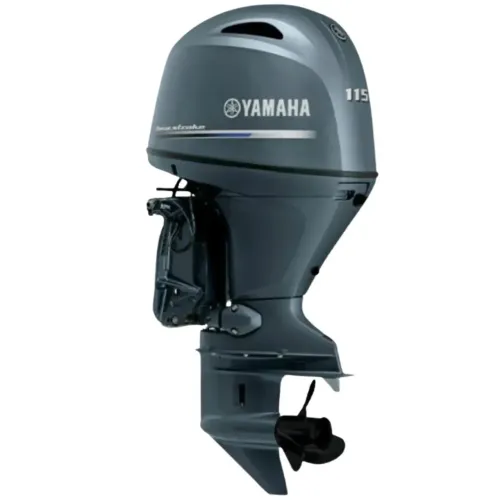 Motor Yamaha 115HP Comando Cinza 4Tempos - Motor de Popa Novo