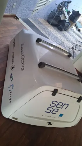 Capota para saveiro com suporte para escada