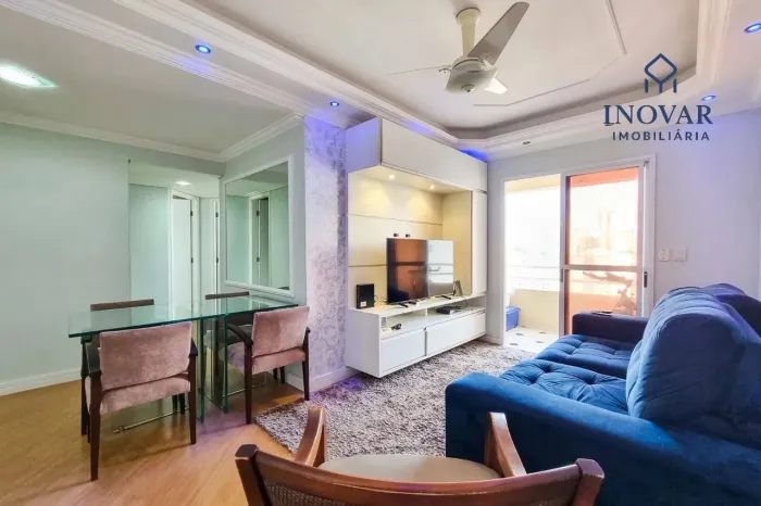 Vila Ema - Apartamento de 80m², 3 dormitórios, suíte, varanda e 2 vagas no subsolo