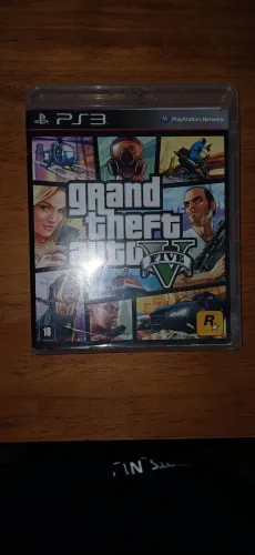 midia física GTA 5 - ps3 - com mapa físico