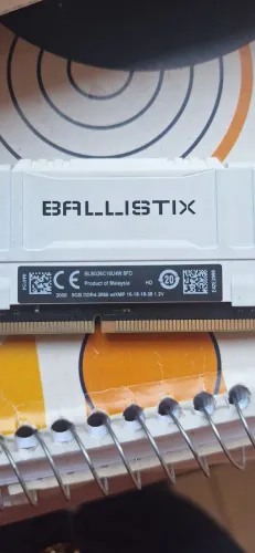 Memória crucial ballistix 8gb ddr4 2666 mhz