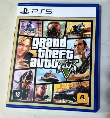 GTA V - PS5 (Mídia física)