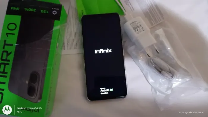 Infinix Smart 10, Preto, N, Fiscal, Na Garantia