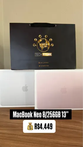MACBOOK NEO - 13?2GB / 256GB Produto novo, lacrado