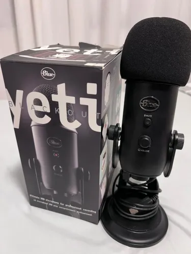 Microfone Blue yeti blackout