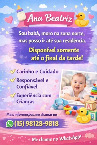 Baba Disponível!