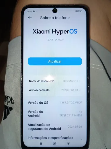 Note 11 xiami excelente estado de uso 